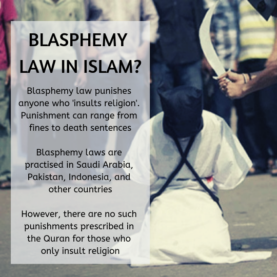 blasphemy law in Islam