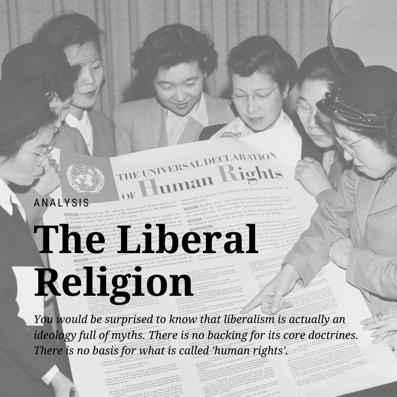 universal declaration of human rights -  the liberal religion